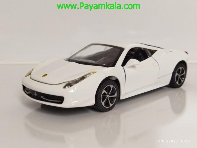 ماشین اسباب بازی فراری (FERRARI BY MINIAUTO) سفید