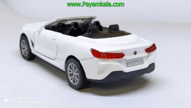 ماشین فلزی BMW ب ام و کروک (3432) سفید