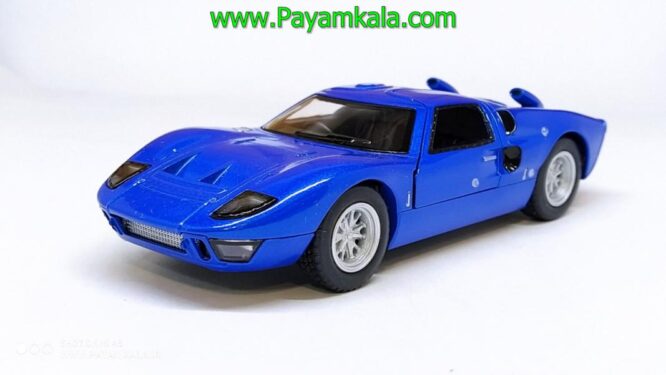 ماشین فلزی فورد (FORD 1966 GT40 MKII KINSMART) آبی