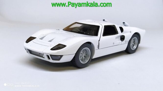 ماشین فلزی فورد (FORD 1966 GT40 MKII KINSMART) سفید