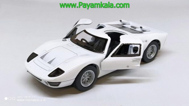 ماشین فلزی فورد (FORD 1966 GT40 MKII KINSMART) سفید