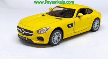 مرسدس بنز کینزمارت (KINSMART)(MERCEDES-AMG 1:36) زرد