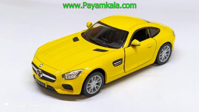 مرسدس بنز کینزمارت (KINSMART)(MERCEDES-AMG 1:36) زرد