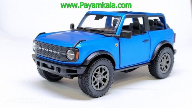 فورد برانکو کینزمارت (KINSMART)(FORD BRONCO 2022 1:34) آبی