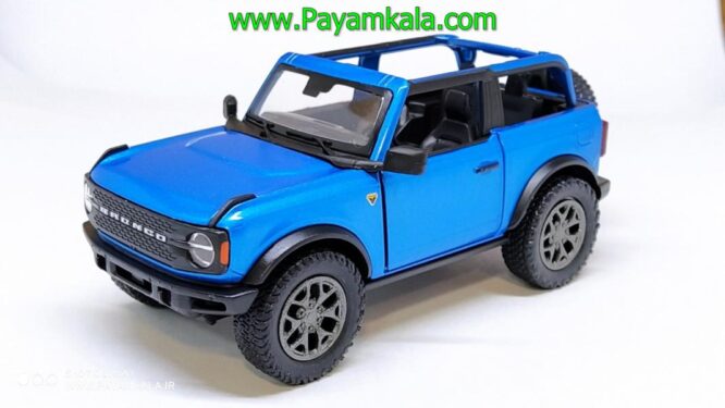 فورد برانکو کینزمارت (KINSMART)(FORD BRONCO 2022 1:34) آبی