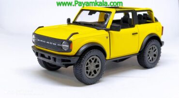 فورد برانکو کینزمارت (KINSMART)(FORD BRONCO 2022 1:34) زرد