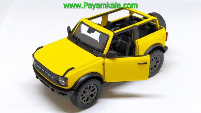 فورد برانکو کینزمارت (KINSMART)(FORD BRONCO 2022 1:34) زرد