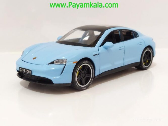 Porsche Taycan metal car (PORSCHE TAYCAN 1:32) blue