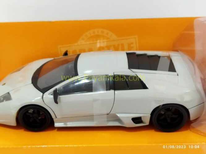 (استوک) ماکت لامبورگینی (LAMBORGHINI MURCIELAGO LP640 JADA)(1:24) طوسی