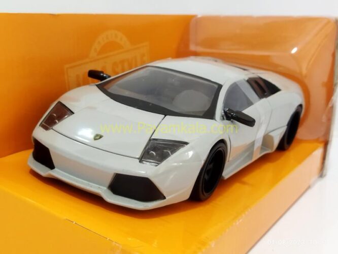 (استوک) ماکت لامبورگینی (LAMBORGHINI MURCIELAGO LP640 JADA)(1:24) طوسی