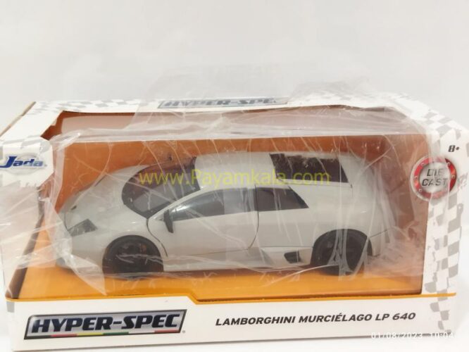 (استوک) ماکت لامبورگینی (LAMBORGHINI MURCIELAGO LP640 JADA)(1:24) طوسی