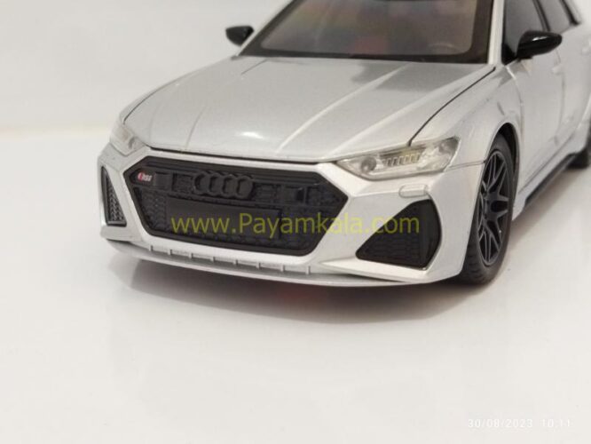 ماشین اسباب بازی آئودی (AUDI R6S 1.24 CHEZHI)(CZ148) نقره ای