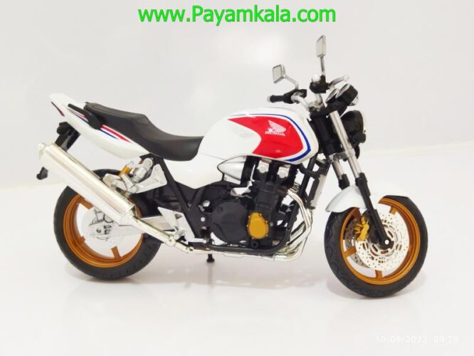 ماکت موتورسیکلت هوندا سی بی (HONDA CB1300SF)(AUTOMAXX 1:12) سفید