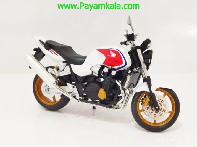 ماکت موتورسیکلت هوندا سی بی (HONDA CB1300SF)(AUTOMAXX 1:12) سفید