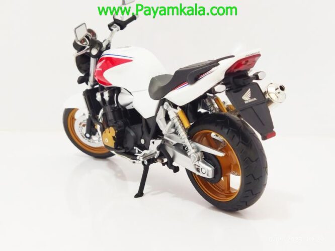 ماکت موتورسیکلت هوندا سی بی (HONDA CB1300SF)(AUTOMAXX 1:12) سفید