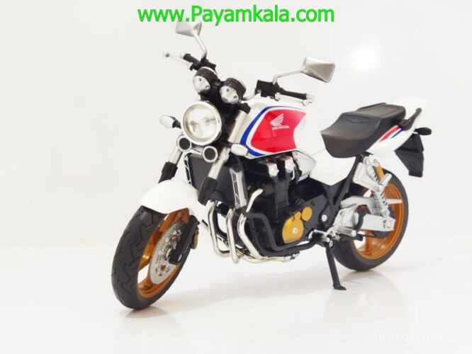 ماکت موتورسیکلت هوندا سی بی (HONDA CB1300SF)(AUTOMAXX 1:12) سفید