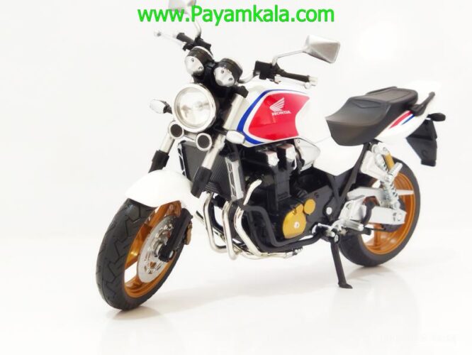 ماکت موتورسیکلت هوندا سی بی (HONDA CB1300SF)(AUTOMAXX 1:12) سفید