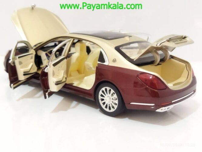 ماکت میباخ (MAYBACH S600 1.24 CHEZHI)(CZ155A) بژ