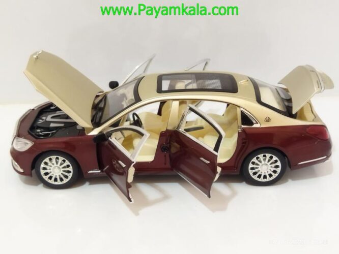 ماکت میباخ (MAYBACH S600 1.24 CHEZHI)(CZ155A) بژ