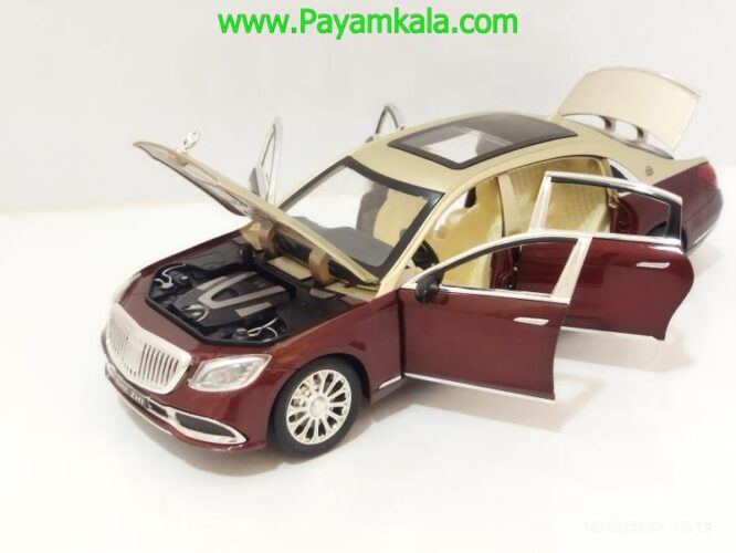 ماکت میباخ (MAYBACH S600 1.24 CHEZHI)(CZ155A) بژ