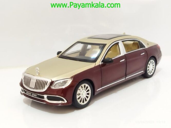 ماکت میباخ (MAYBACH S600 1.24 CHEZHI)(CZ155A) بژ