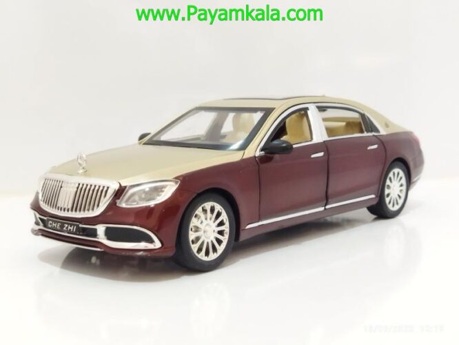 ماکت میباخ (MAYBACH S600 1.24 CHEZHI)(CZ155A) بژ