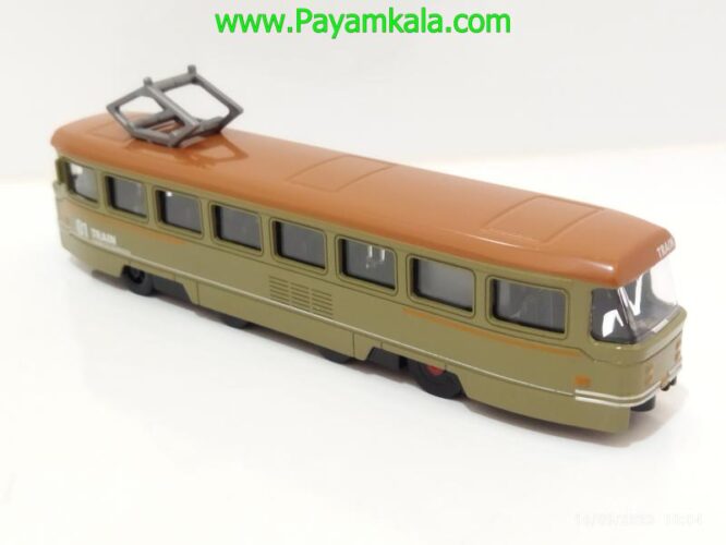 ماکت قطار اسباب بازی فلزی (YD635) سبز