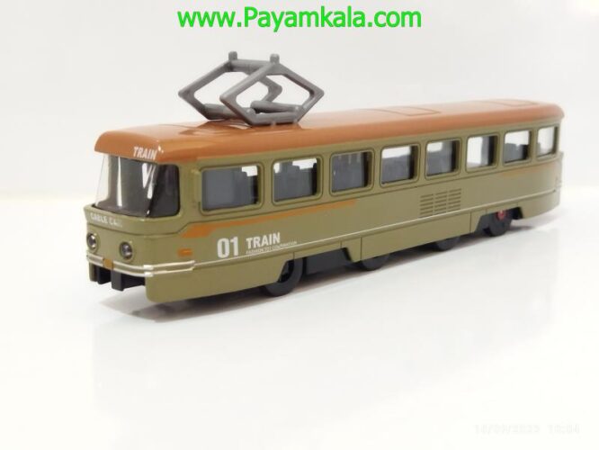 ماکت قطار اسباب بازی فلزی (YD635) سبز