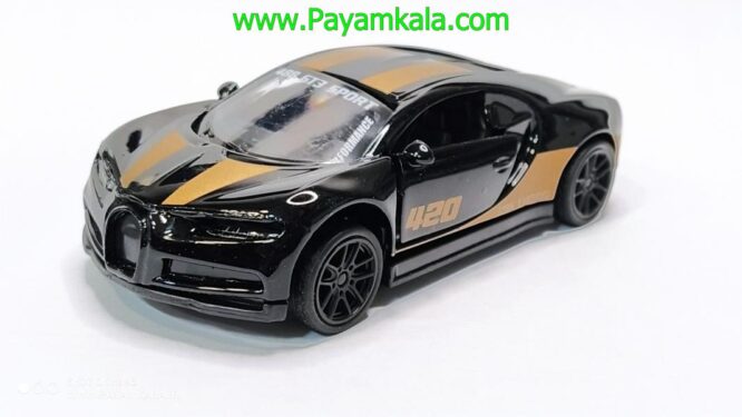 ماشین فلزی بوگاتی کوچک (BUGATTI 1:48)(4312C)