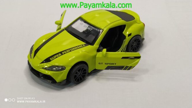 ماشین فلزی کروت کوچک (CORVETTE 1:48)(4312C)