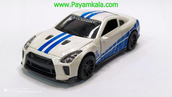 ماشین فلزی نیسان جی تی آر کوچک (NISSAN GTR 1:48)(4312C)