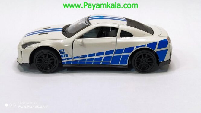 ماشین فلزی نیسان جی تی آر کوچک (NISSAN GTR 1:48)(4312C)