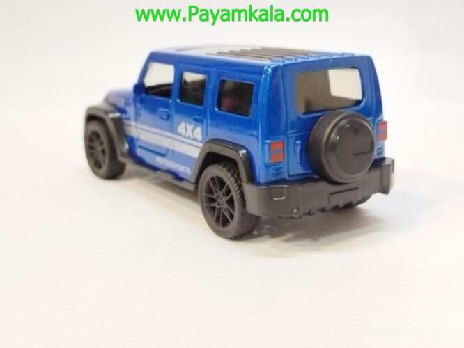 ماشین فلزی جیپ کوچک (JEEP 1:48)(4331C) آبی