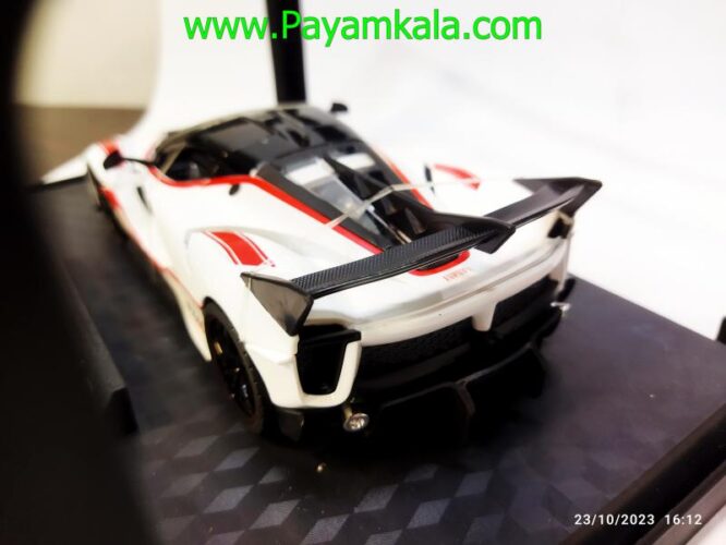 ماکت ماشین فراری فلزی (FERRARI FXXK 1:24)(53522) سفید