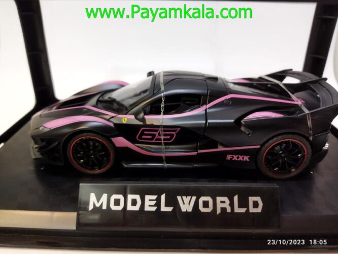 ماکت ماشین فراری فلزی (FERRARI FXXK 1:24)(53522) مشکی