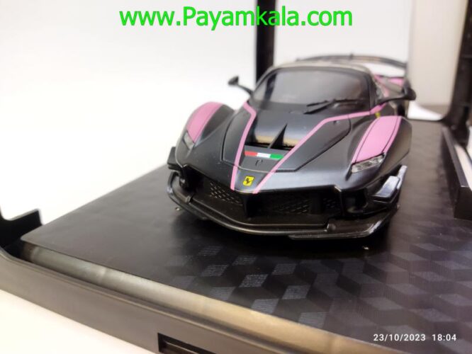 ماکت ماشین فراری فلزی (FERRARI FXXK 1:24)(53522) مشکی