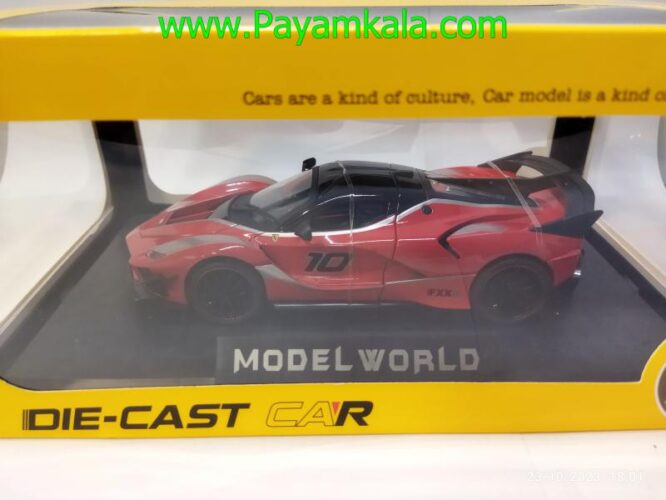 ماکت ماشین فراری فلزی (FERRARI FXXK 1:24)(53522) قرمز