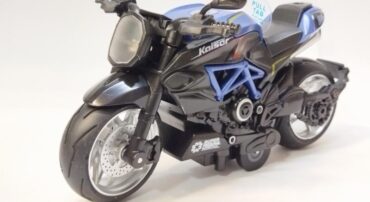 اسباب بازی موتورسیکلت فلزی (KAISAR) آبی