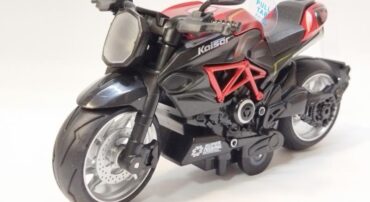 اسباب بازی موتورسیکلت فلزی (KAISAR) قرمز