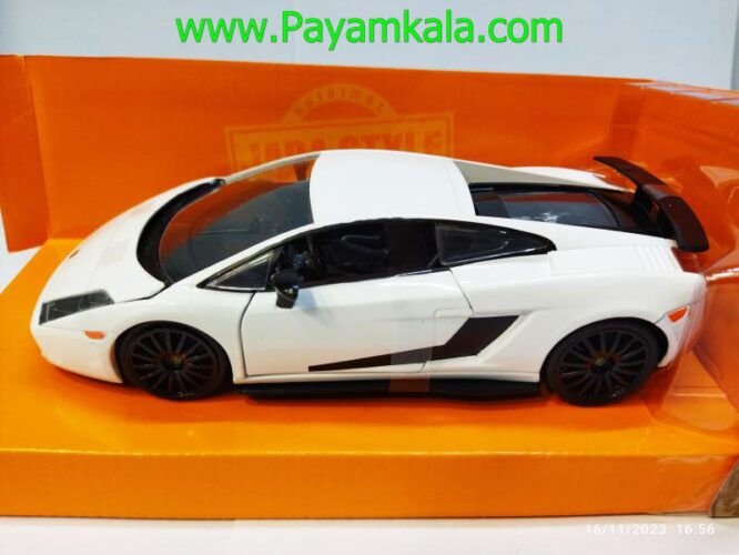 ماکت لامبورگینی گالاردو (LAMBORGHINI GALLARDO SUPERLEGGER JADA) سفید