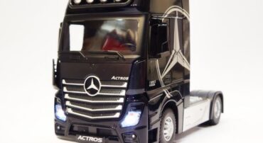 ماکت تریلی مرسدس-بنز آکتروس (BENZ ACTROS 1851)(1:24) مشکی