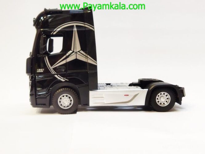 ماکت تریلی مرسدس-بنز آکتروس (BENZ ACTROS 1851)(1:24) مشکی