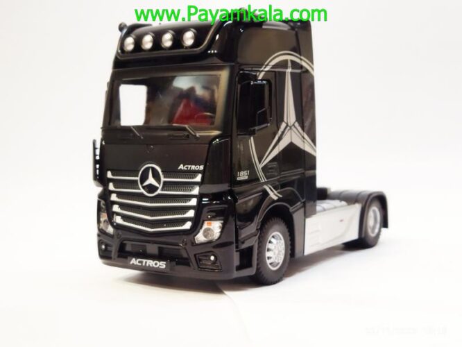 ماکت تریلی مرسدس-بنز آکتروس (BENZ ACTROS 1851)(1:24) مشکی