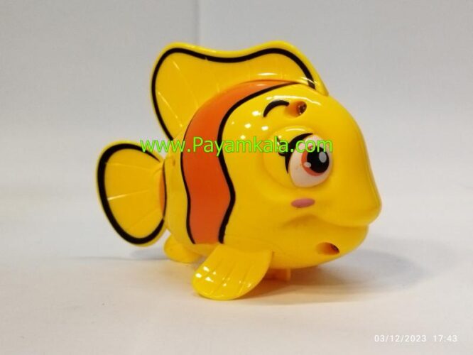 اسباب بازی کوکی ماهی نمو (596) زرد