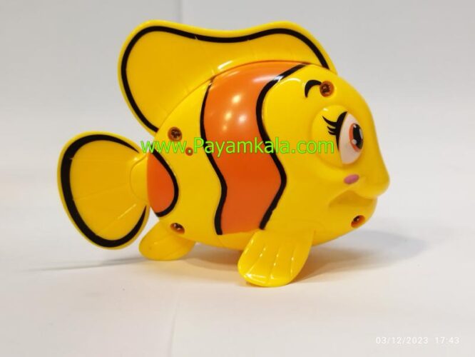 اسباب بازی کوکی ماهی نمو (596) زرد