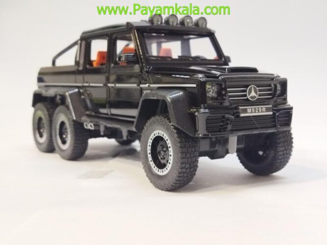 ماکت مرسدس بنز وانت (1:20)(MERCEDES-BENZ G63 AMG 6X6) مشکی