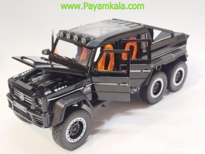 ماکت مرسدس بنز وانت (1:20)(MERCEDES-BENZ G63 AMG 6X6) مشکی