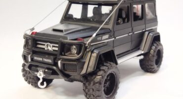 ماشین فلزی بنز جی کلاس برابوس (BENZ G-CLASS CHEZHI)(1:24)(CZ159A) مشکی