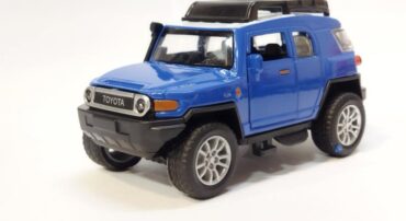 Metal car Toyota FJ (TOYOTA FJ) (3391) blue