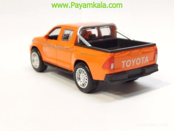 Metal car Toyota Hilux (KINGSTOY 5118) orange